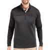 Cutter & Buck Traverse Stripe Stretch Quarter Zip Mens Big and Tall Pullover Thumbnail